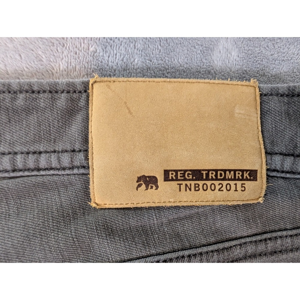 The Normal Brand Pants Slim Fit Stretch Comfort Terry 5 Pocket Gray Men's 31x30 - Picture 8 of 13
